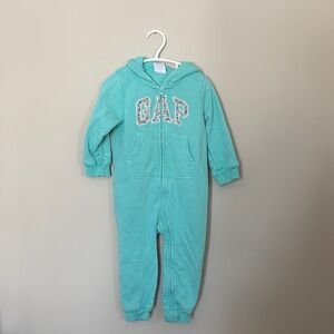 🌞 5/$25 GAP Kids Aqua Hooded Footie